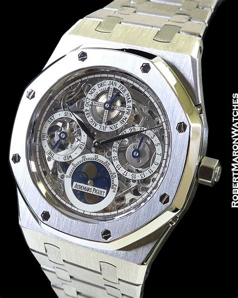 audemars piguet royal oak perpetual calendar skeleton|Audemars Piguet perpetual calendar price.